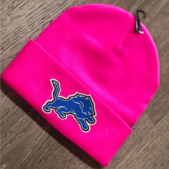 Detroit Lions Other - Detroit Lions Adult Beanie Hat Cap